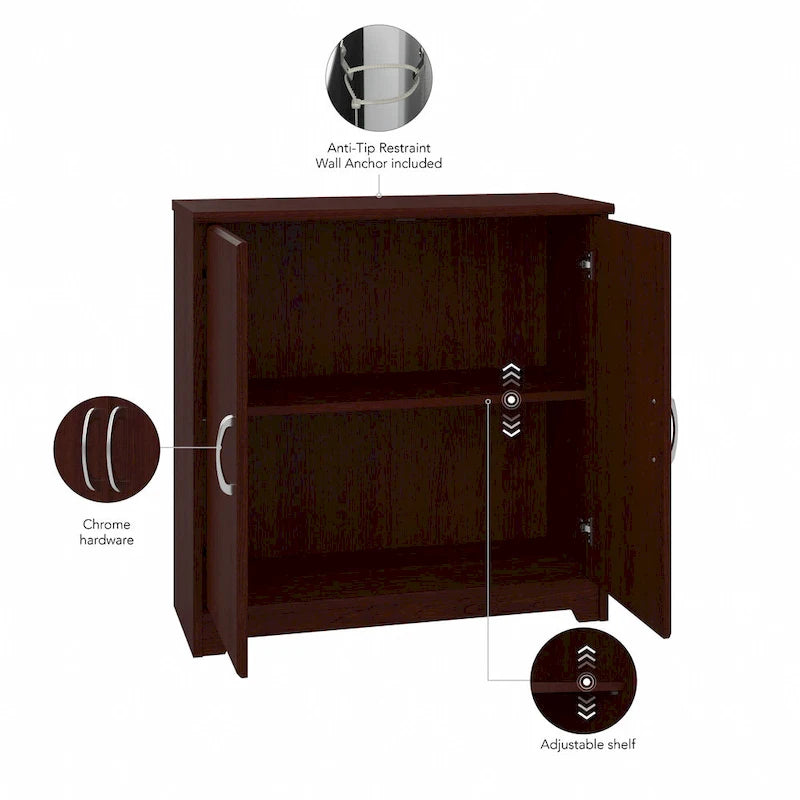 Petit meuble de rangement avec portes