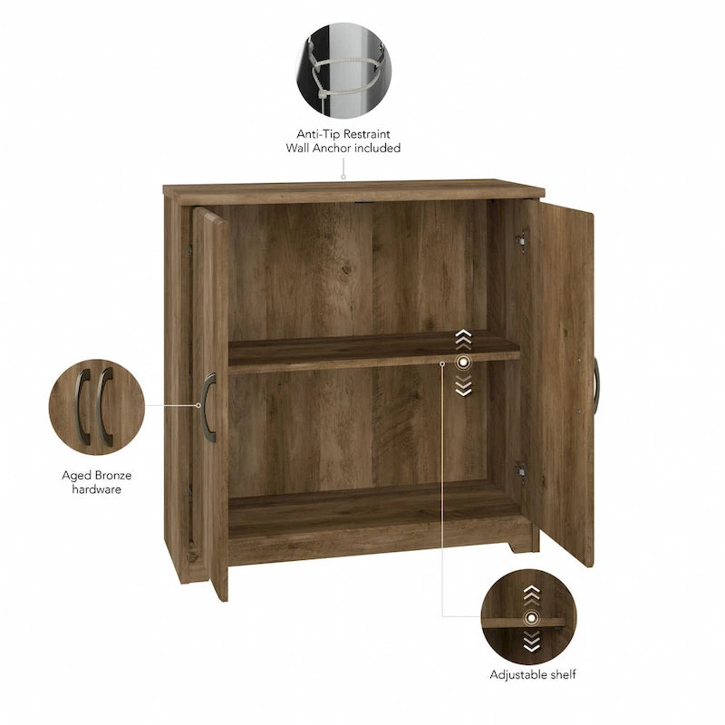 Petit meuble de rangement avec portes