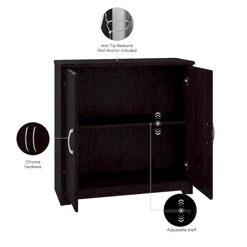 Petit meuble de rangement avec portes