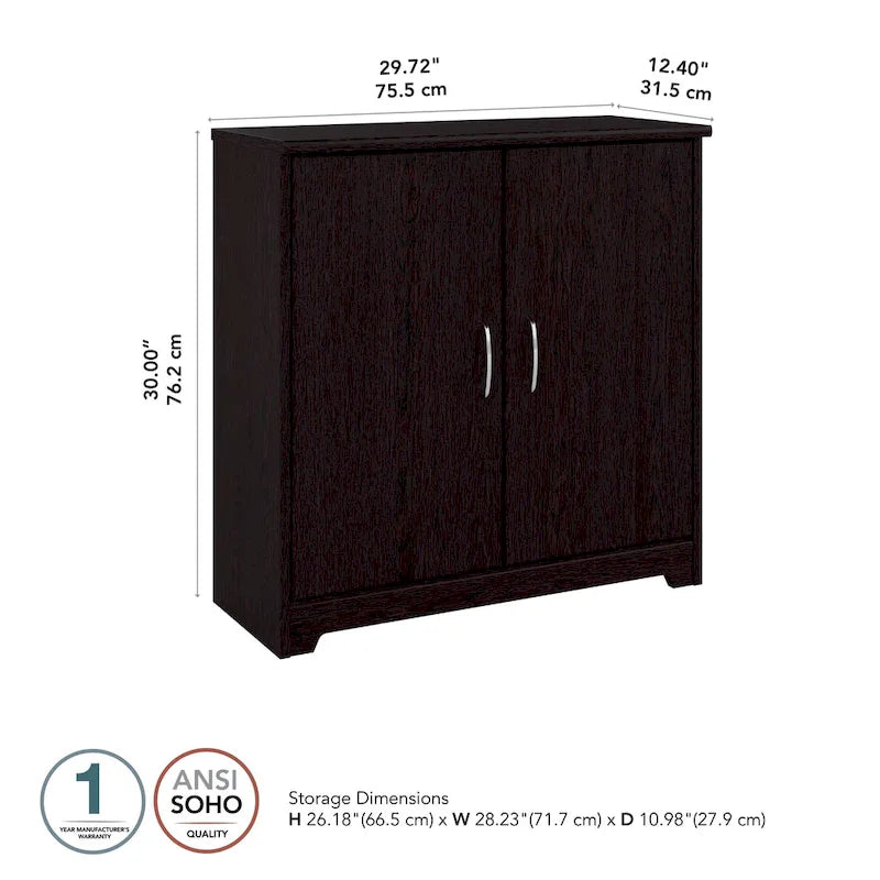 Petit meuble de rangement avec portes