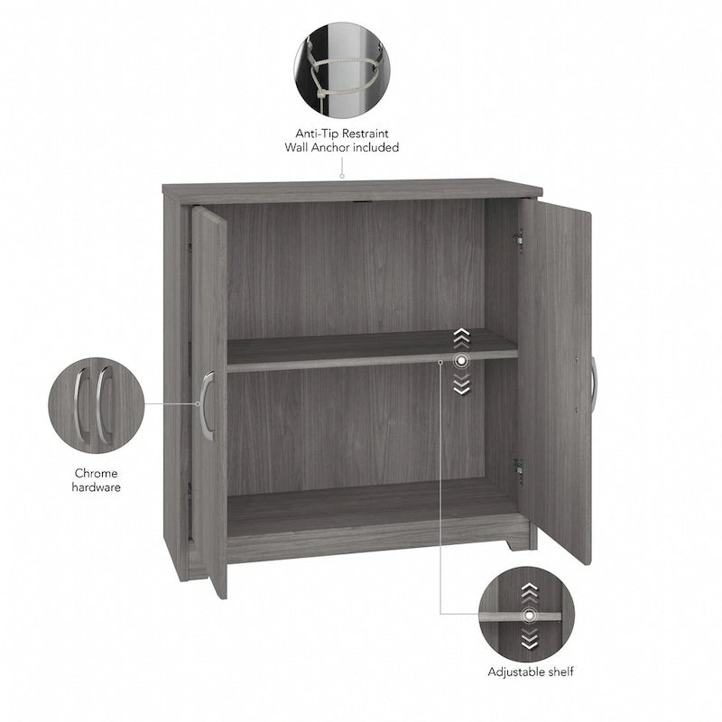 Petit meuble de rangement avec portes