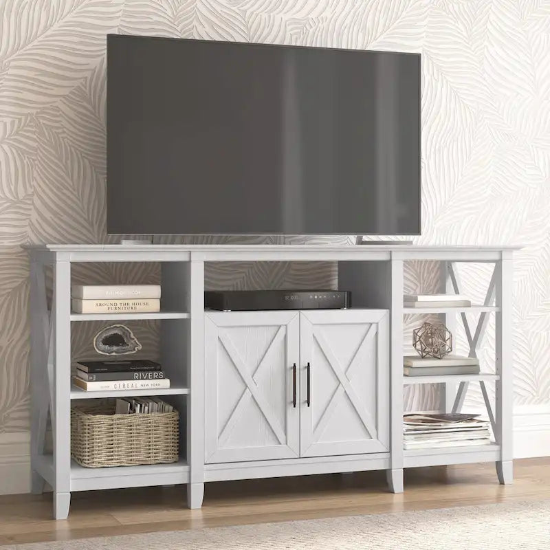 Meuble TV haut avec rangement par