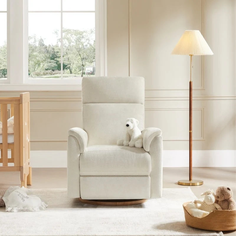 Fauteuil inclinable motorisé pour chambre de bébé avec veilleuse