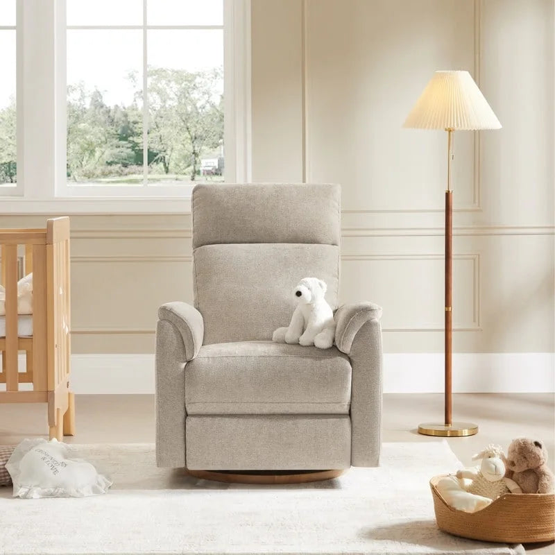 Fauteuil inclinable motorisé pour chambre de bébé avec veilleuse