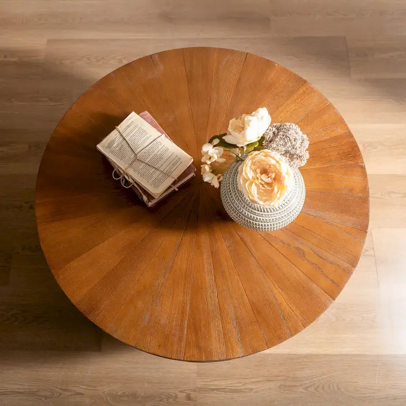 Table basse en forme de seau