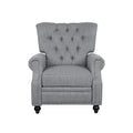 Fauteuil inclinable rembourré contemporain de