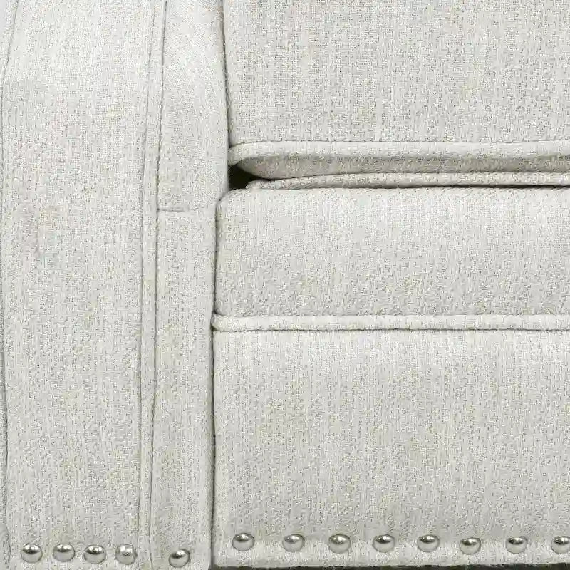 Fauteuil inclinable rembourré contemporain de