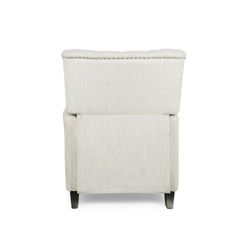 Fauteuil inclinable rembourré contemporain de