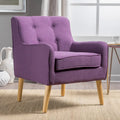 Fauteuil capitonné de style moderniste du milieu du siècle par