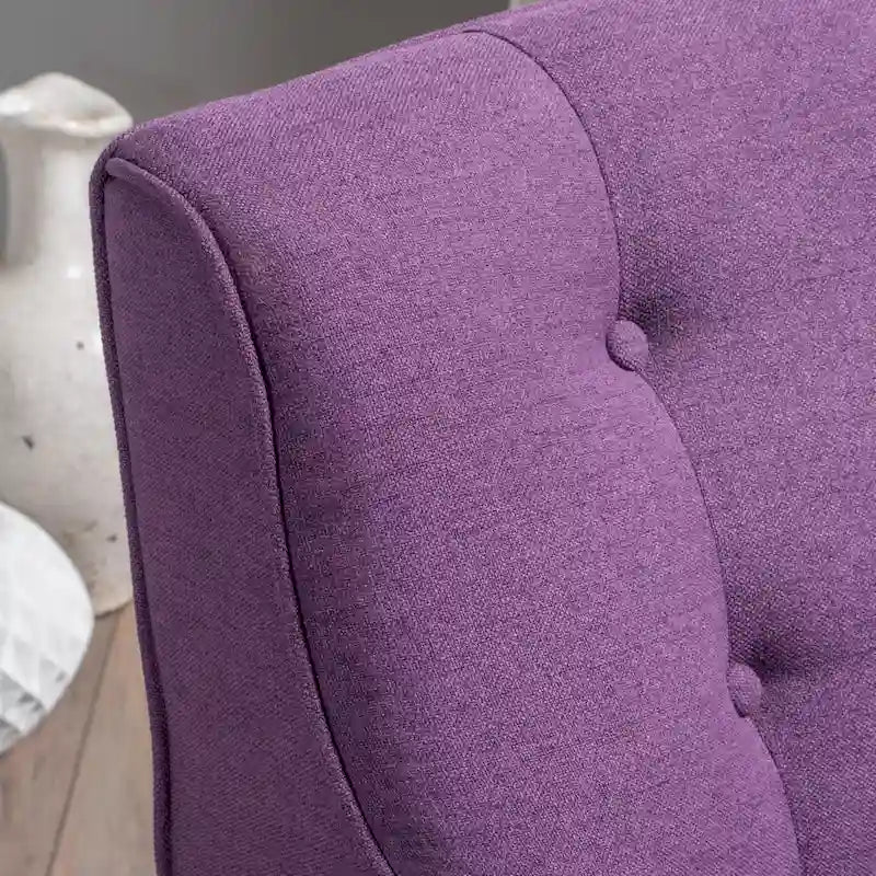 Fauteuil capitonné de style moderniste du milieu du siècle par