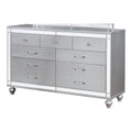Derc Modern 62-inch Wide Solid Wood 9-Drawer Dresser by Furniture of America