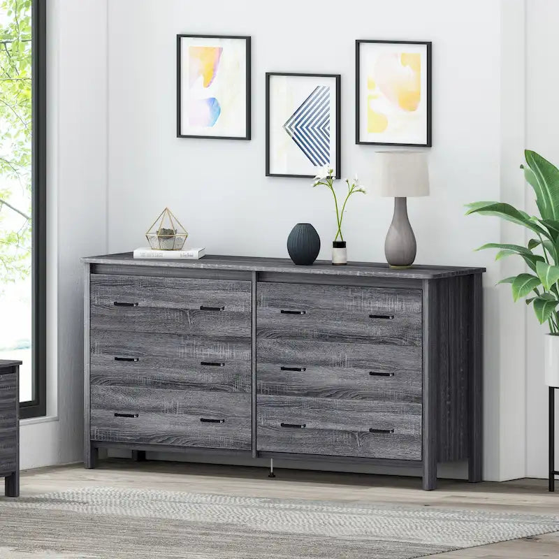 Commode à 6 tiroirs par