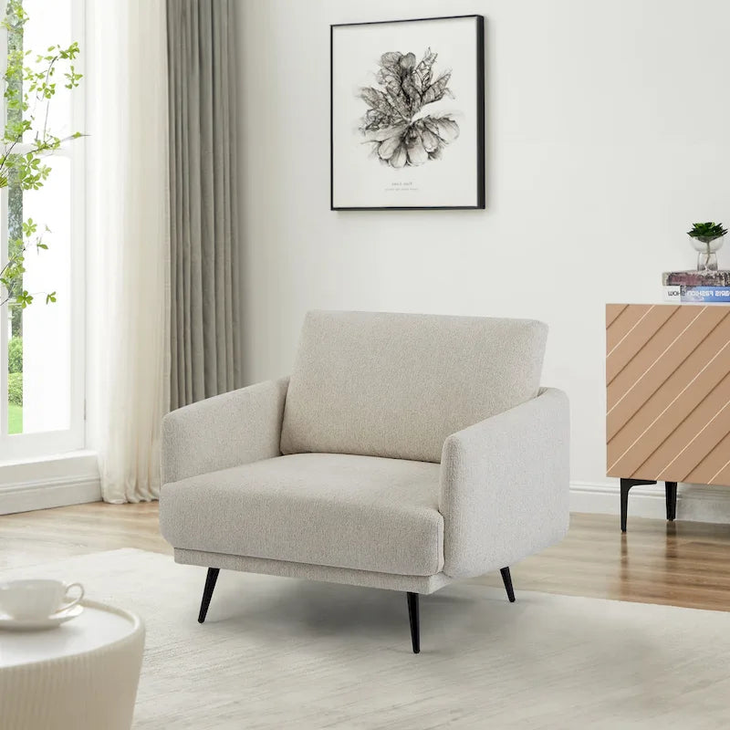 Fauteuil d'appoint démesuré 37,5 W, canapé de loisir
