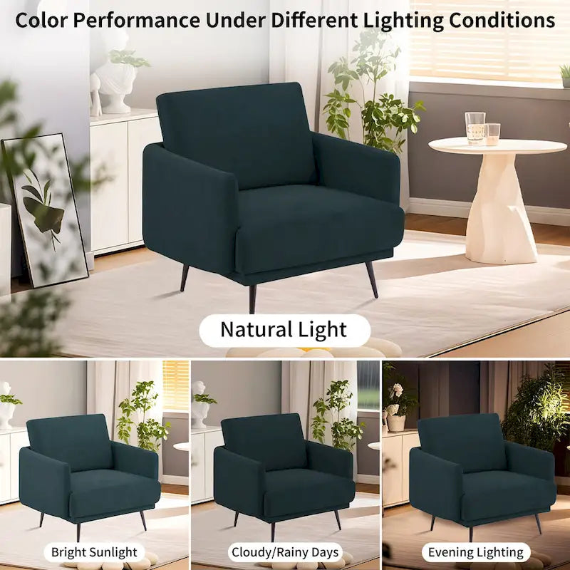 Fauteuil d'appoint démesuré 37,5 W, canapé de loisir