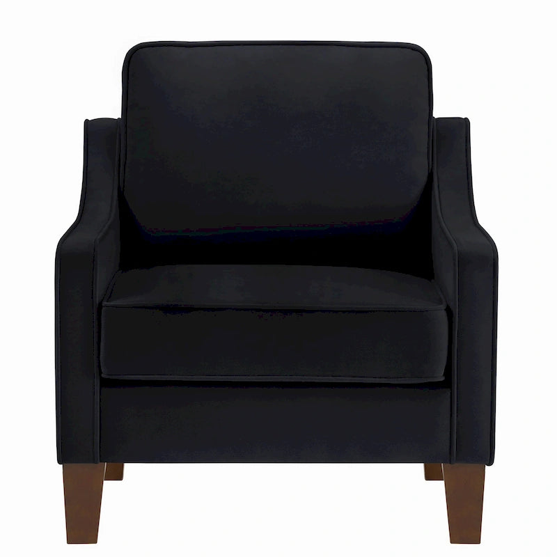 Fauteuil d'appoint moderne rembourré pour salon, chambre à coucher