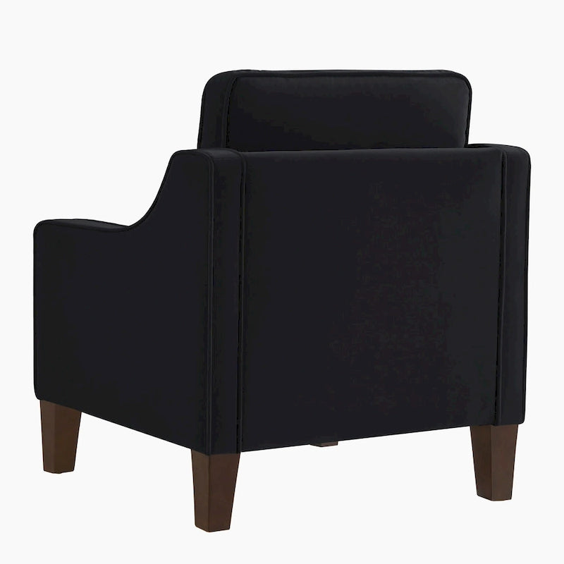 Fauteuil d'appoint moderne rembourré pour salon, chambre à coucher