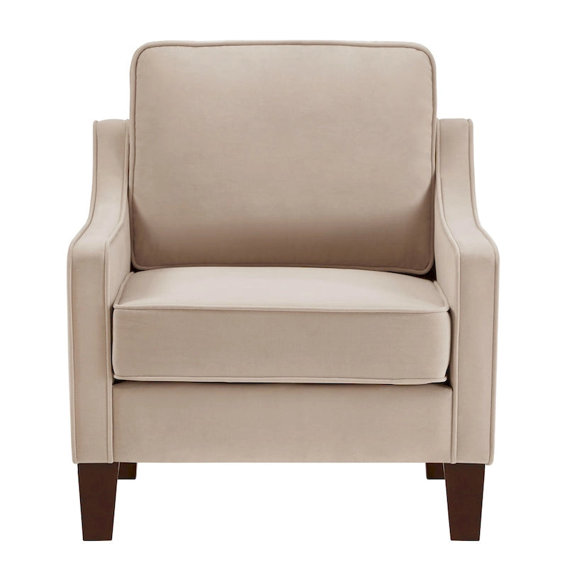 Fauteuil d'appoint moderne rembourré pour salon, chambre à coucher