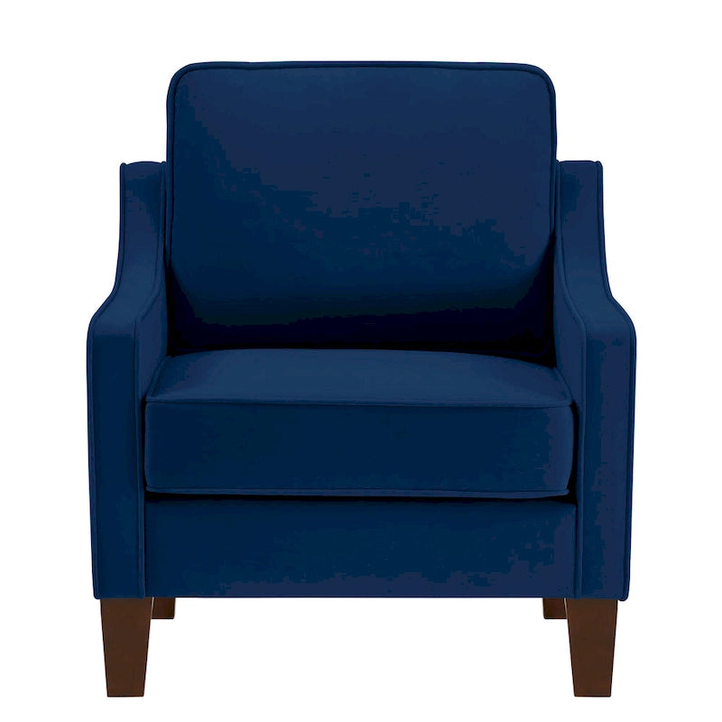 Fauteuil d'appoint moderne rembourré pour salon, chambre à coucher