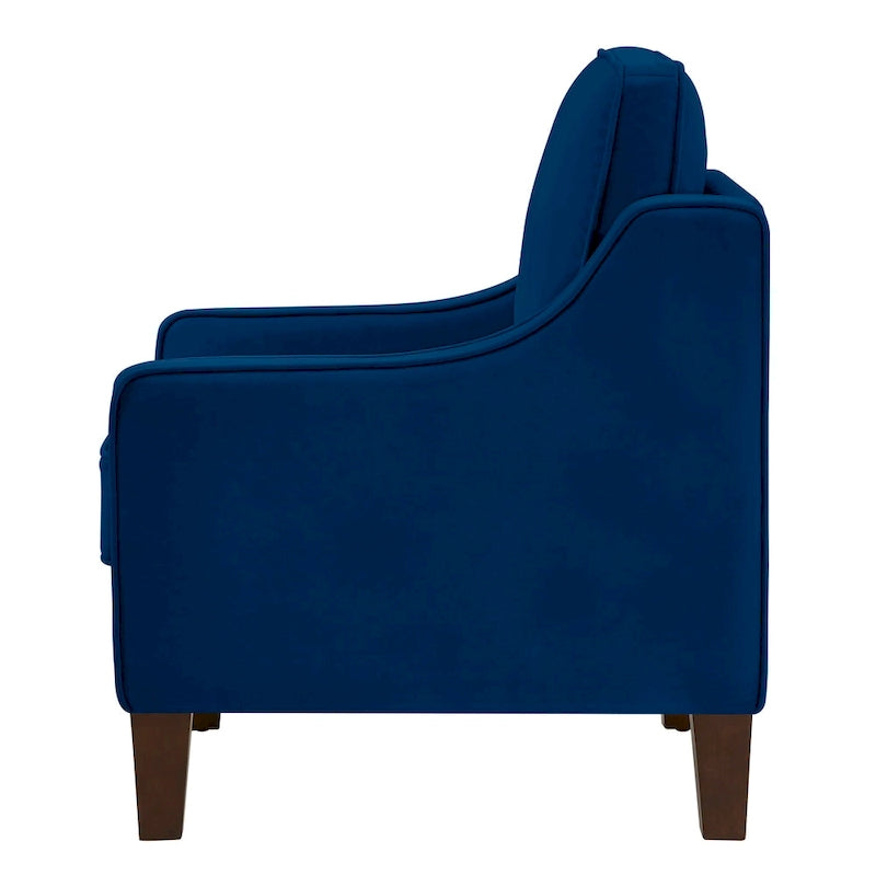 Fauteuil d'appoint moderne rembourré pour salon, chambre à coucher