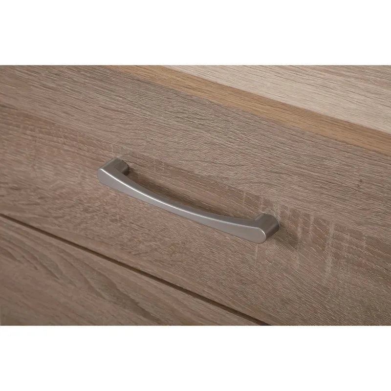 Table de chevet en bois à 3 tiroirs