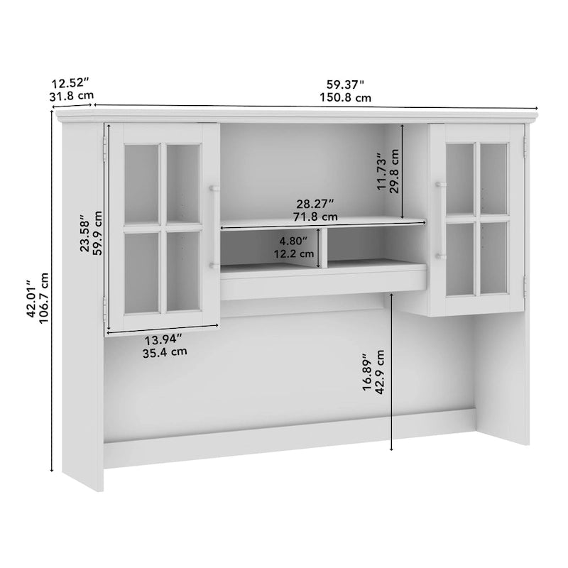 Meuble haut de bureau 60 W par