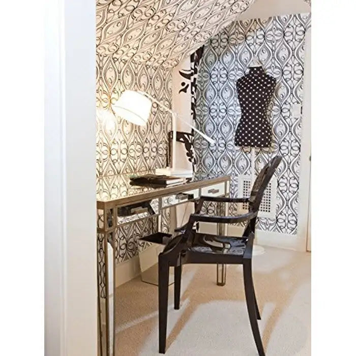 Chaise de salle à manger empilable en acrylique, fauteuil ovale Ghost pour cuisine, terrasse, coiffeuse, intérieur ou extérieur, transparent