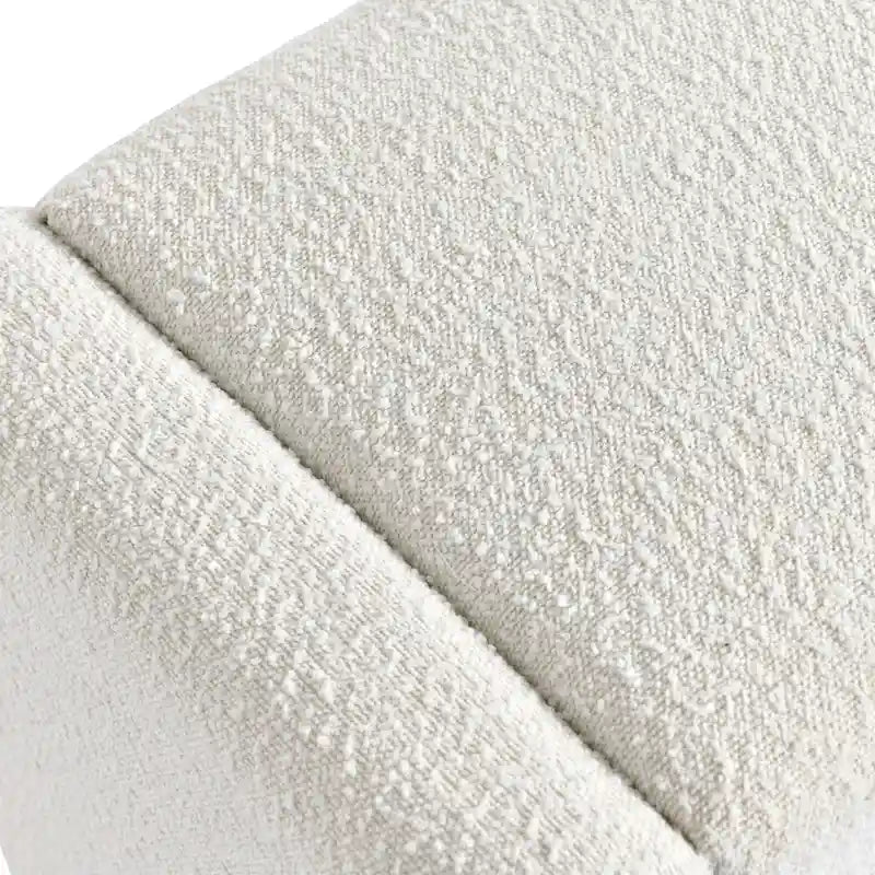 Banc de salle à manger capitonné en boucle de 48 L