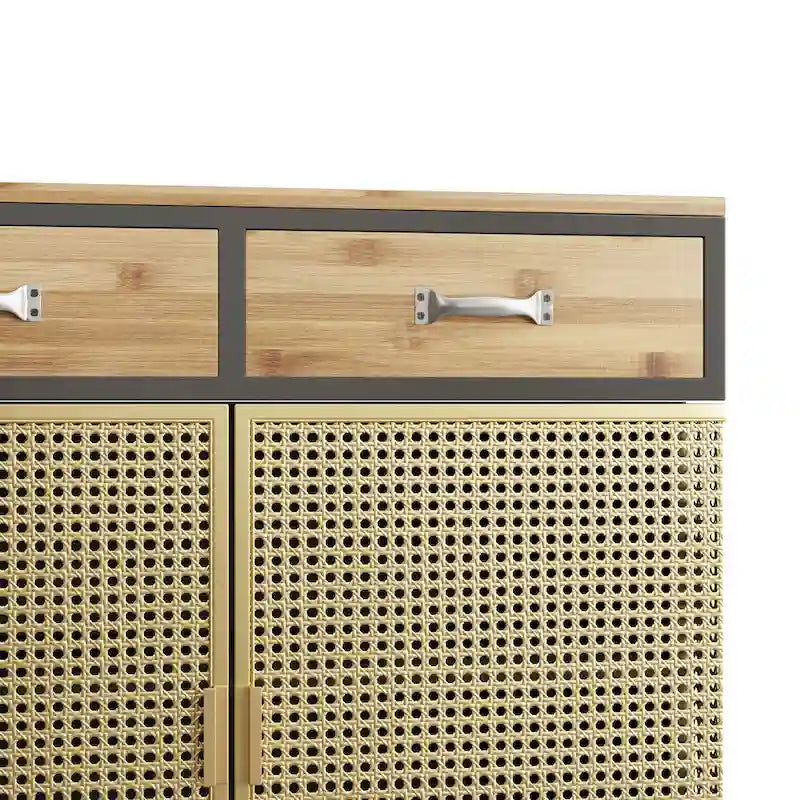 Buffet moderne avec tiroirs et portes