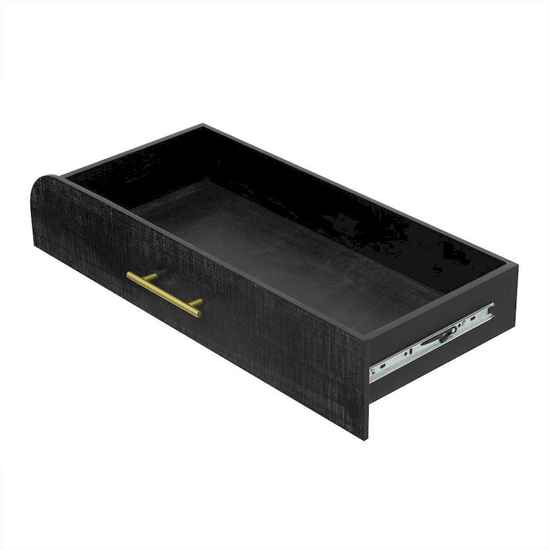Console en silhouette rétro unique de style ouvert