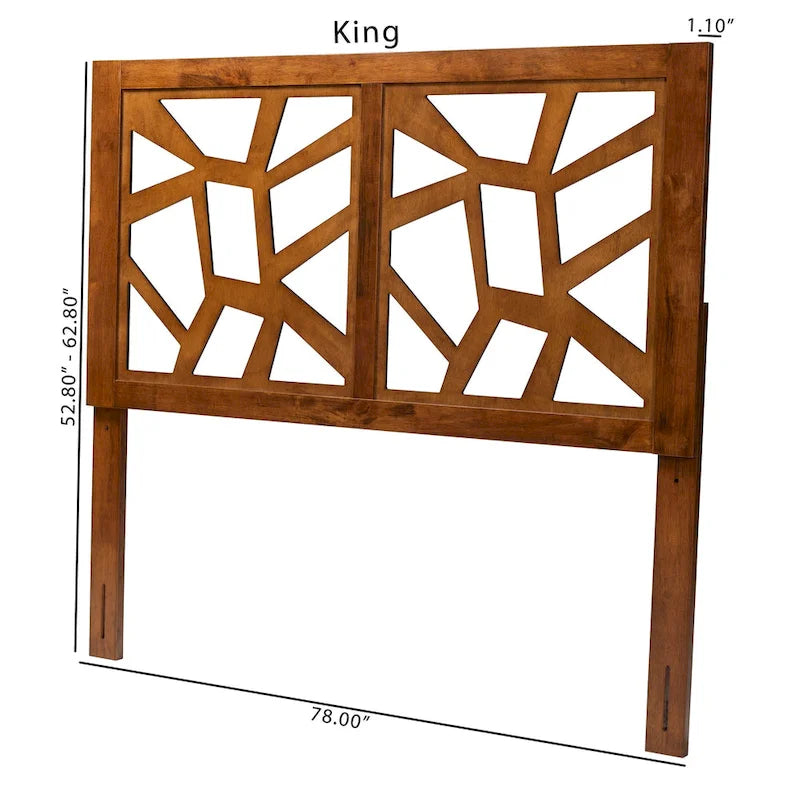Tête de lit moderne en bois